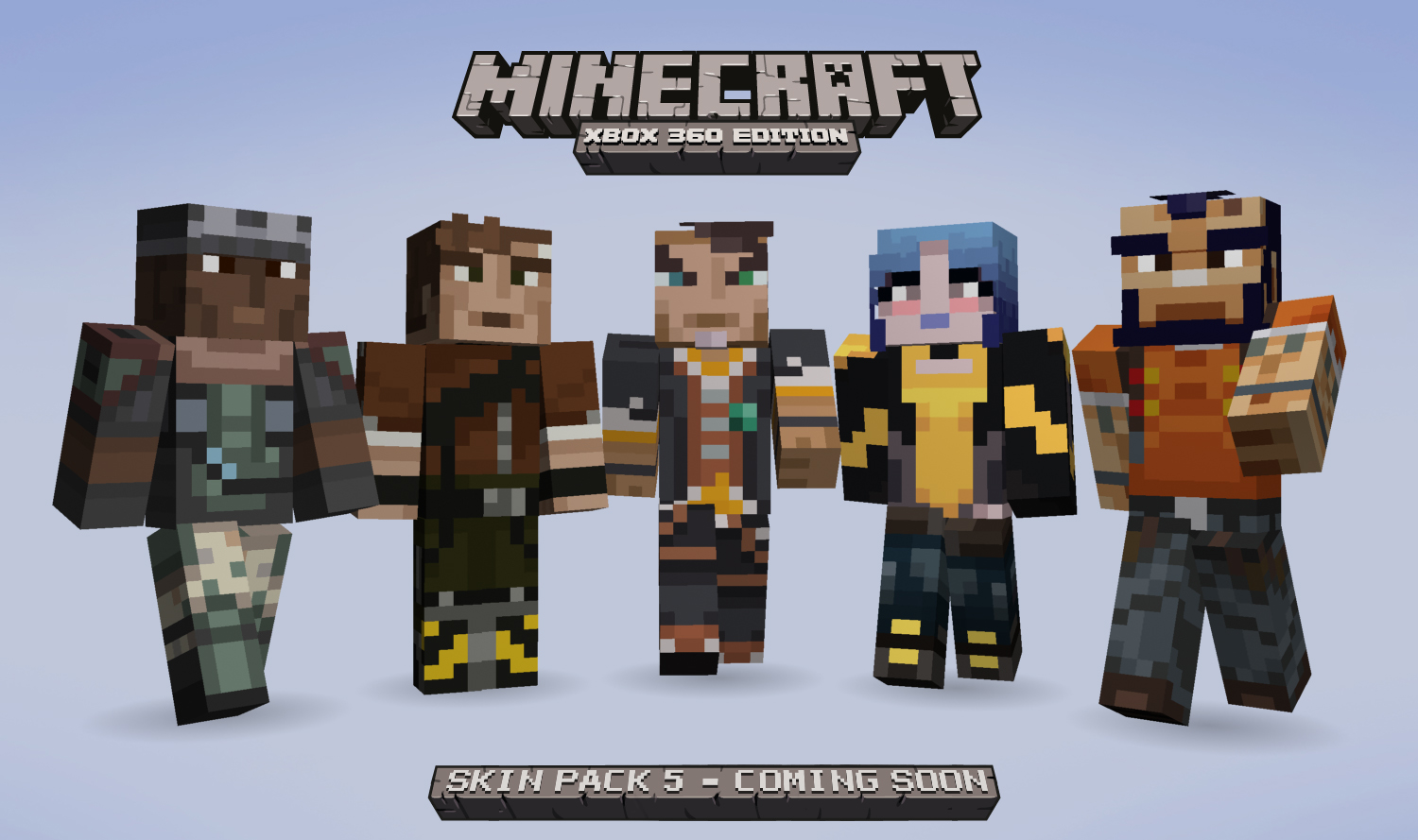 Minecraft Xbox 360 Edition, New Skin Pack 1