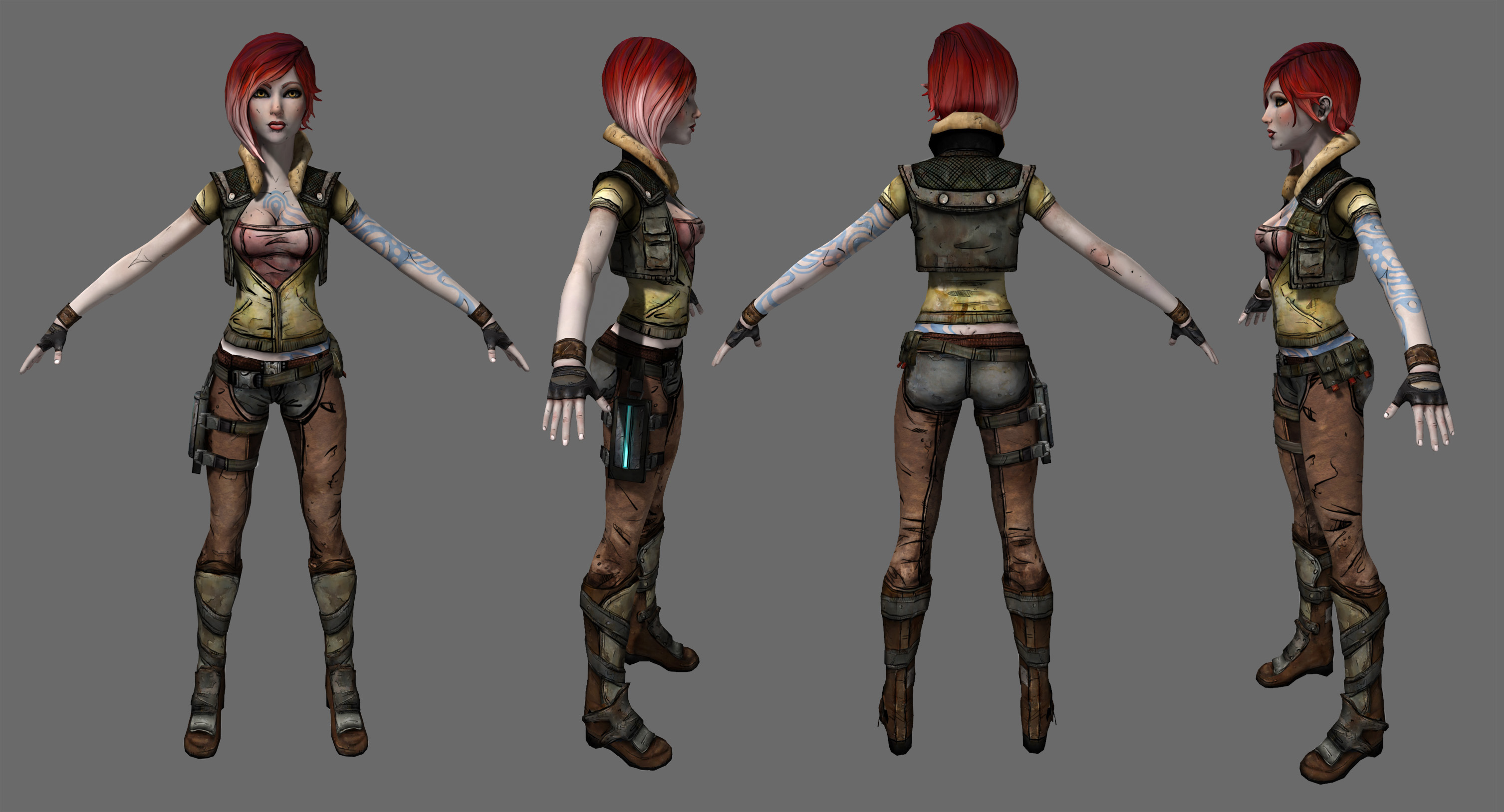 Are there borderlands cosplay guides for borderlands 2