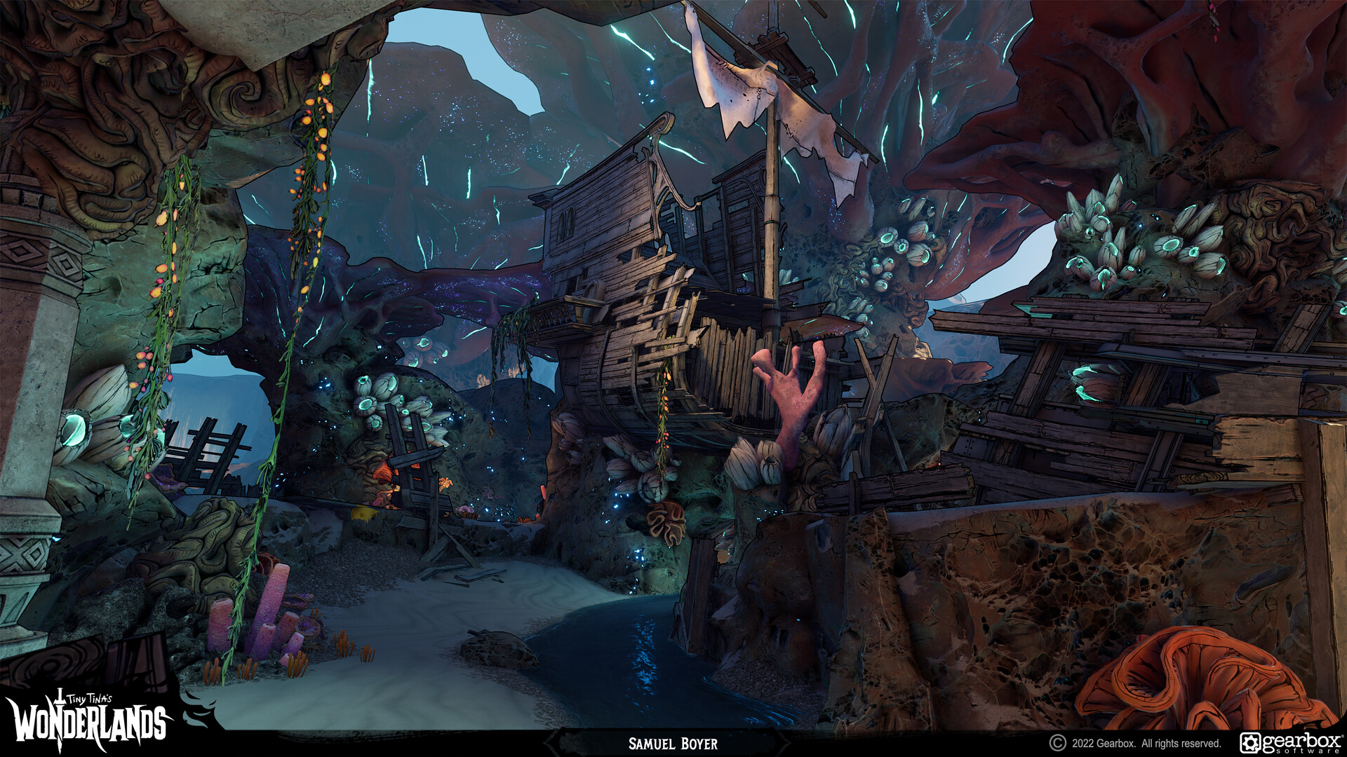 Tiny Tina’s Wonderlands Art Blast! Gearbox Software